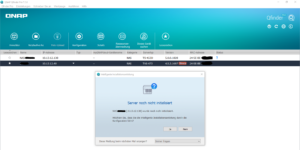 QNAP - Qfinder Pro - Initialisierung starten