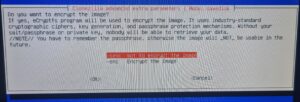 OPNsense Backup Datenträgerklon Verschlüsselung des Image