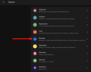Home Assistant Backups
