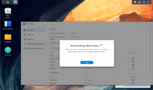 Hinweisfenster zur neuen Version mit Integration von Docker Hub