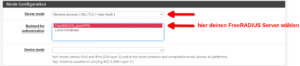pfSense und FreeRADIUS: VPN Server anpassen 1