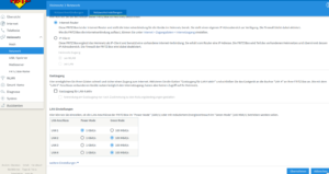 Fritzbox-Netzwerkeinstellungen