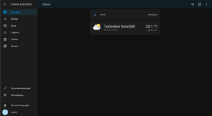 Home Assistant Erste Übersicht