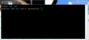 Raspberry Pi Putty SSH Login