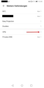 Android VPN VPN Verbindungen
