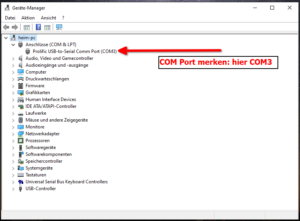 pfSense Installation COM Port