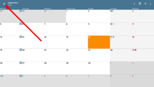 Synology Kalender auf Android anlegen