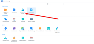 Synology Benutzer anlegen