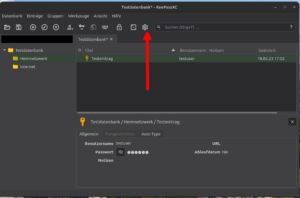 KeePassXC Auto-Type global konfigurieren 