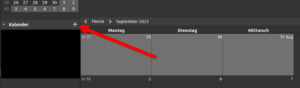 Synology Kalender Thunderbird neuer Kalender 