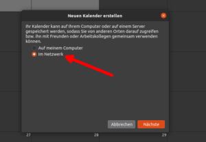 Synology Kalender Thunderbird Netzwerk