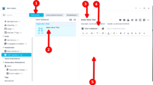 Synology Note Station Übersicht